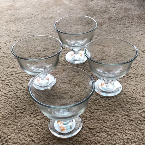 NWT Vintage Martha Stewart Compote Glasses Set of 4 - Picture 3 of 13